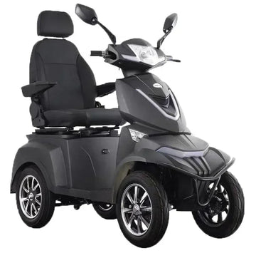 Heavy  folding walkers four wheel electric mobility fast scooter electric 4 wheel price for elderly and disabled