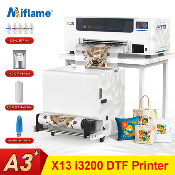33cm DTF Printer For Epson i3200HD A3 Impresora DTF For all Textile T shirt Printing Machine Directly to Film Transfer Printer