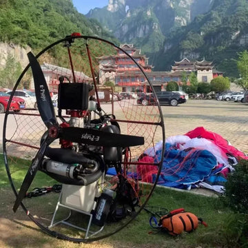 Sky Engines SKY220 Parachute Engine — Parallel Bar Delta Wing