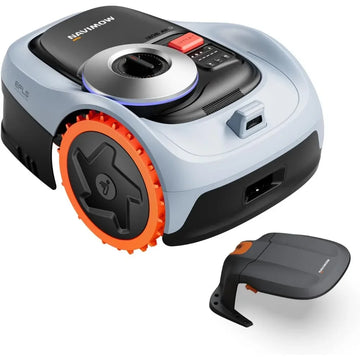 US Shipping Robot Lawn Mower Wire Free All Wheel Drive for 45 Slopes Auto Mapping Covers 0.15 Acre with Garage