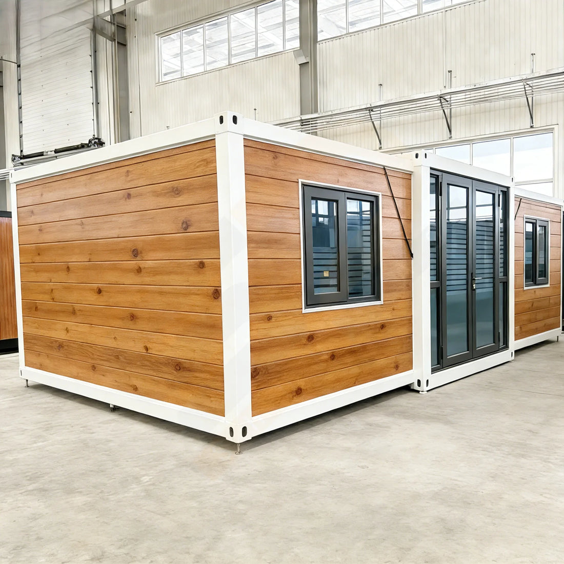 Modern Style Portable Guest House for Airbnb Hotel and Modular Prefabricated Folding Expandable Container House