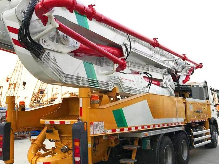 HB35A 35m Smart Pump Truck Fuel Efficient Diesel Stable Operation Concrete Pump Bomba Hormigón