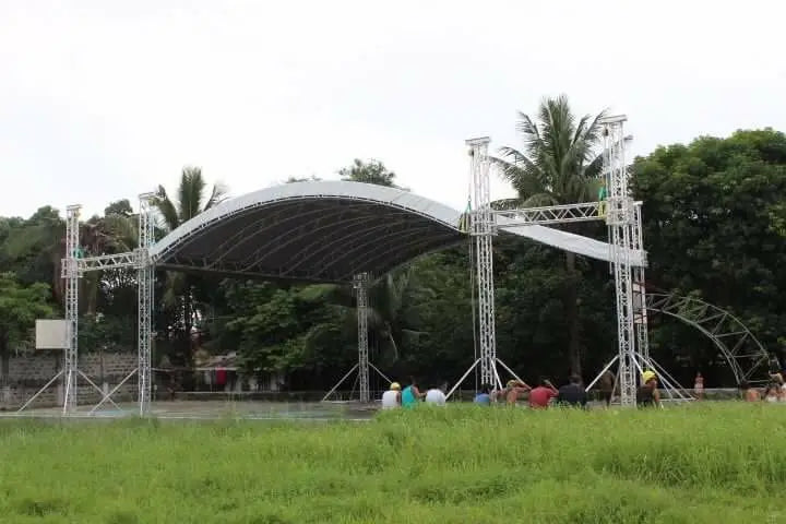 Customized Spigot Truss Display Outdoor Aluminum Lighting Truss
