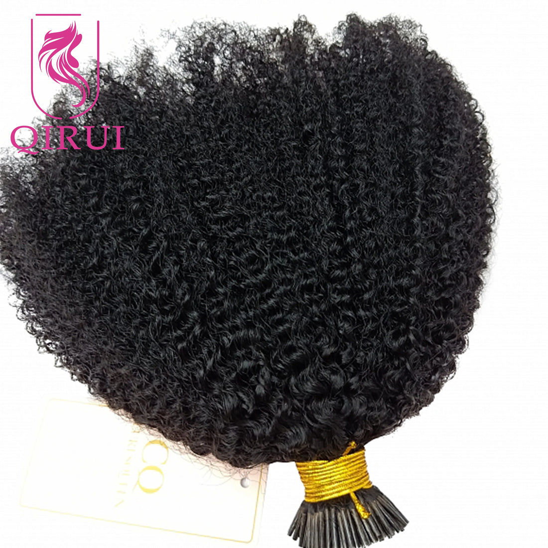 Itip Human Hair Extensions 4B 4C Itips Microlink Human Hair Kinky Curly I Tip Hair Extensions Human Hair Double Drawn For Women