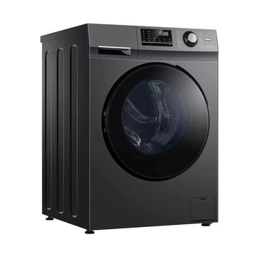 10kg Smart Front Loading Automatic Washer and Dryer Stainless Steel Household All-in-One Machine Single Tub Electric