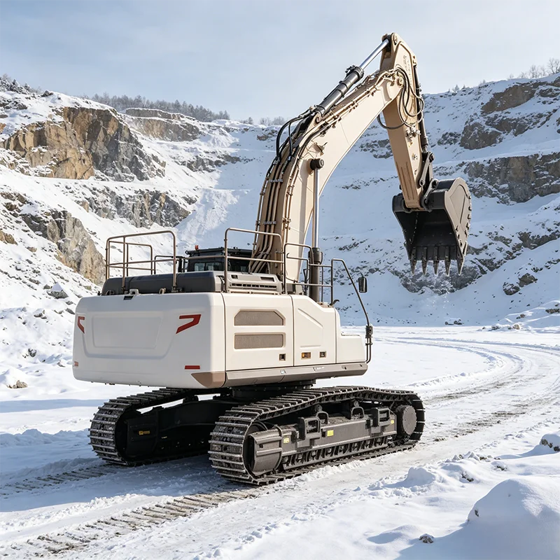 Large Crawler Excavator Industrial Heavy Duty Digger Machine for Construction Site Operations
