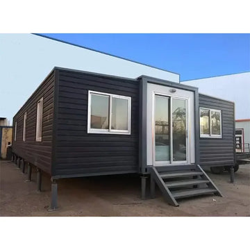 Customized Prefabricated Modular Homes 20ft 30ft 40ft Expandable Folding Container House Fast Build Prefab House  2 3 4 Bedroom