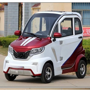 1000W fully enclosed four-wheel electric vehicle, elderly scooter, new energy low-speed electric vehicle