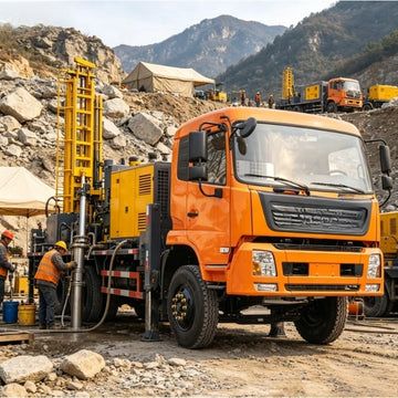 YG Truck-Mounted Water Well Drilling Rig — Up to 500m Depth, 42–115kW