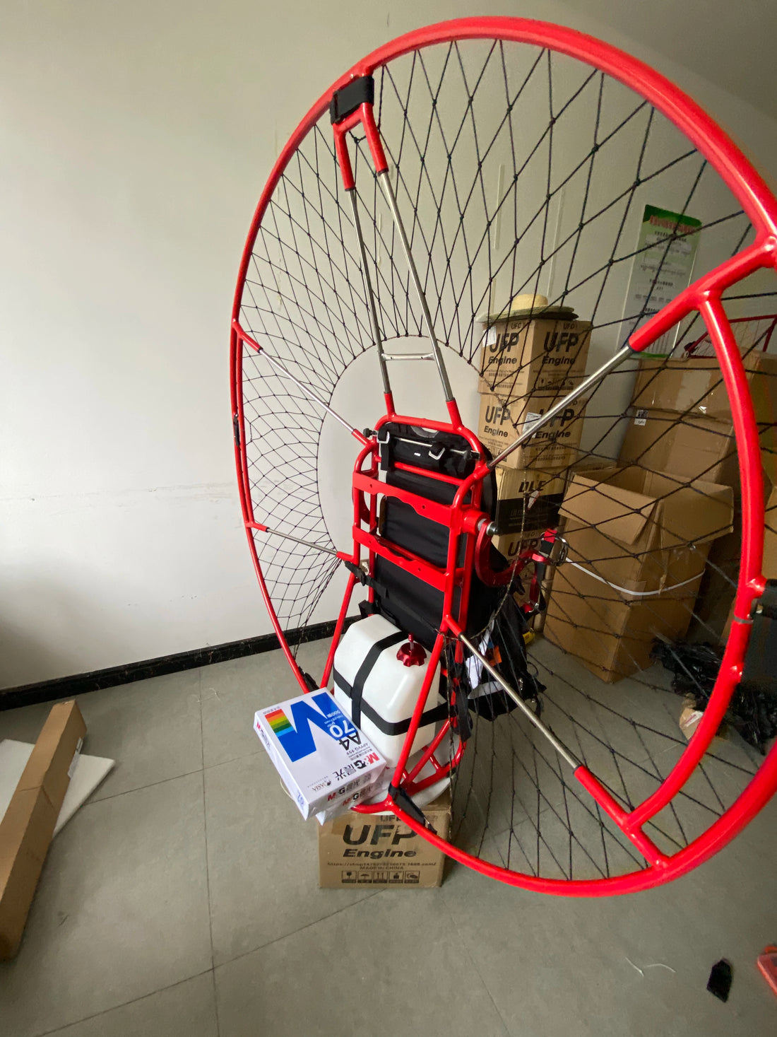 JESET (AIRJET) Paramotor Frame — Compatible with Moster 185, Polini, Atom 80, Minari, Top 80 & More