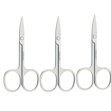 1/3 Pcs Facial Hair Small Grooming Scissors For Men Women Eyebrow Nose Hair Mustache Beard Eyelashes Ear Trimming Kit Curved