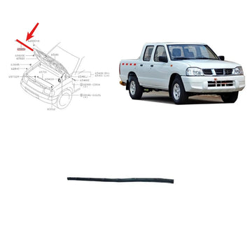 1 Piece Front Hood Rubber Seal for Nissan D22 Bonnet Rubber Strip for Paladin Body Rubber for Navara R00 65810-2S400