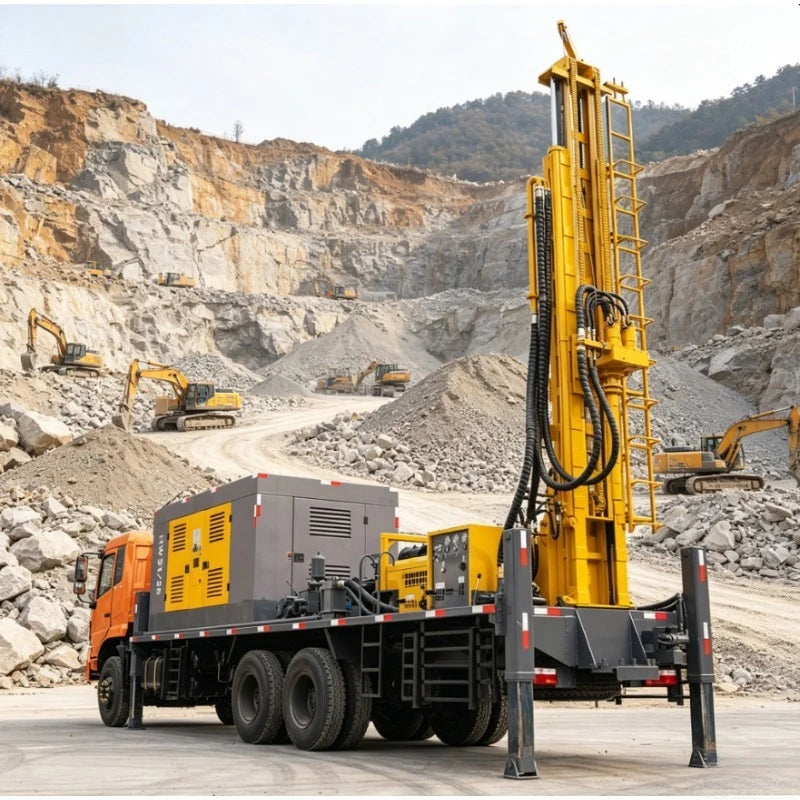 YG Truck-Mounted Water Well Drilling Rig — Up to 500m Depth, 42–115kW