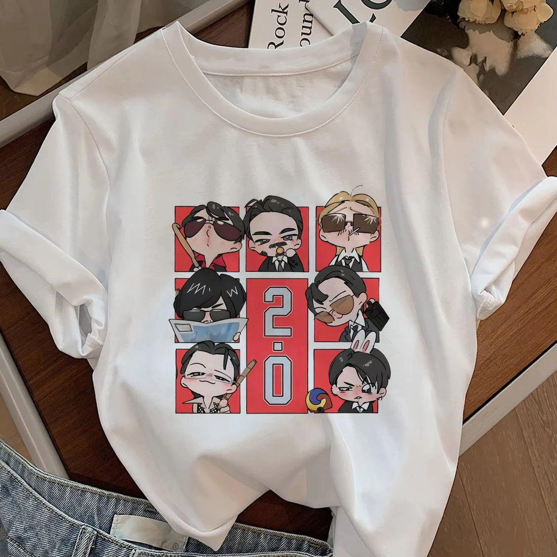 Fashion Korean Style Tshirt Summer Members T-Shirt Women Men Ladies Kpop Fans Clothing Arirang World Tour 2026 Tee Tops