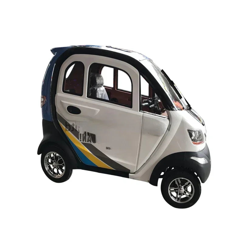 HOT SALE 3 Seats Low Speed 4 Wheel Mobility Electric Mini Car With Lithium Battery Cheap And Fine