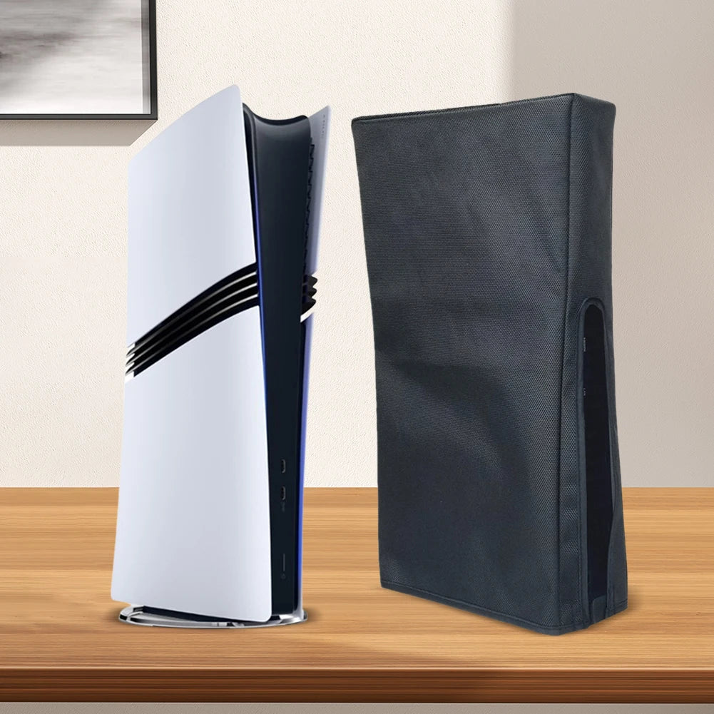 Vertical Dust Cover Dust Protector Anti-scratch Dust Sleeve Console Protector for PS5 Pro 2024 Console Digital and Disc Edition