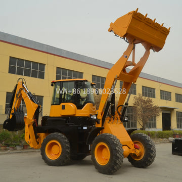 WZ40-30 Backhoe Loader — 91kW Yunnei Engine, 3,000kg Lift, 1.5m³ Bucket