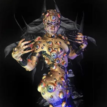 Eye Bead Monster Jumpsuit – Horror Party & GoGo Performance Costume