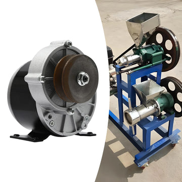 250W 36V Gear Reduction Electric Motor with Belt Pulley — For Scooters & E-Bikes
