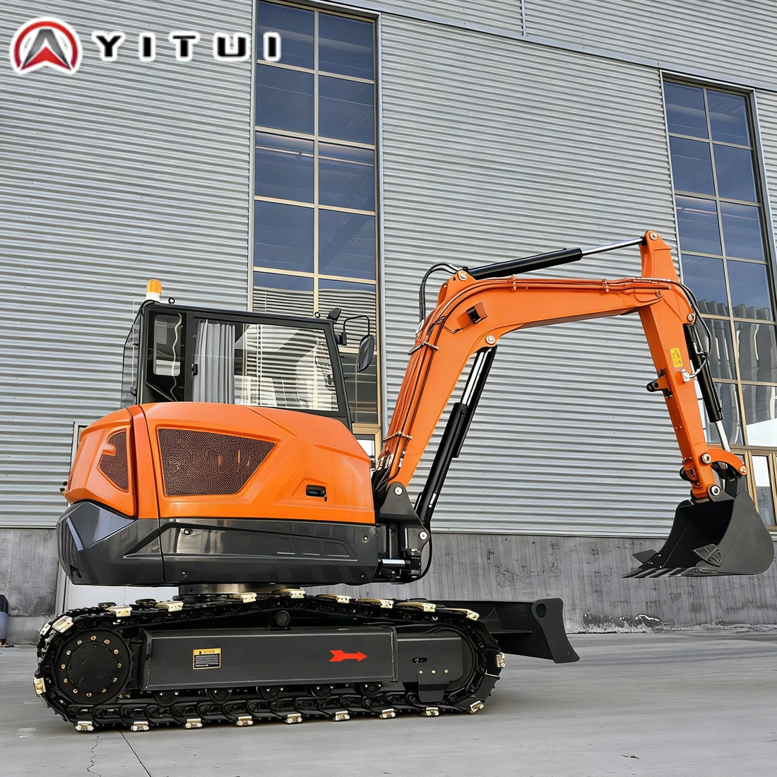 YITUI Mini Crawler Excavator — Kubota Engine, CE/EPA/Euro 5, Multiple Sizes