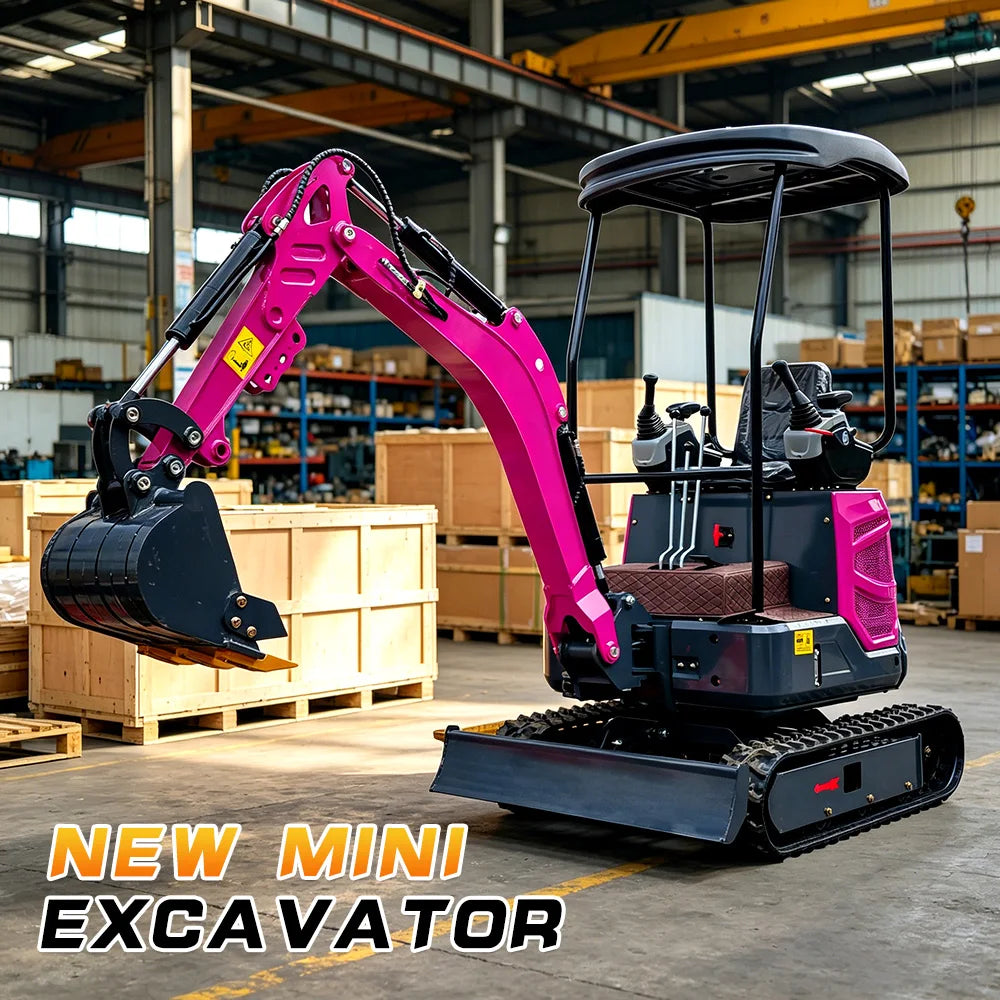 0.8–2 Ton Mini Crawler Excavator — Kubota/Yanmar Engine, CE/EPA Euro 5, 5 Models