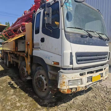Concrete Placing Equipment Boom Concrete Pump Truck 62m Long Reach Hydraulic Mobile Cement Line Pump for Skyscraper