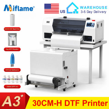 US Stock A3 XP600 DTF Printer  For Clothes textile T shirt Printing Machine impressora a3 dtf Directly to Film Transfer Printer