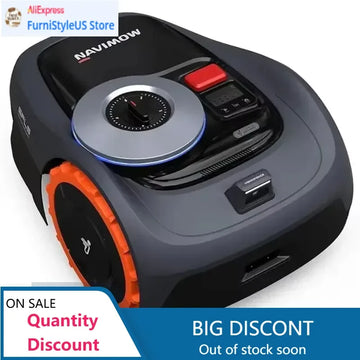 Segway i110N Robot Lawn Mower — 1/4 Acre, RTK+Vision, No Perimeter Wire