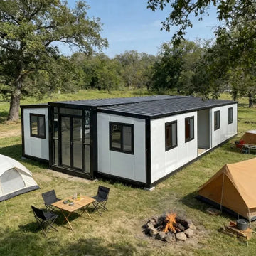 Container House 2 3 Bedrooms Luxury Mobile Living Villa Hotel 40ft 20ft Prefab Modular Expandable Modern Kitchen Bathroom