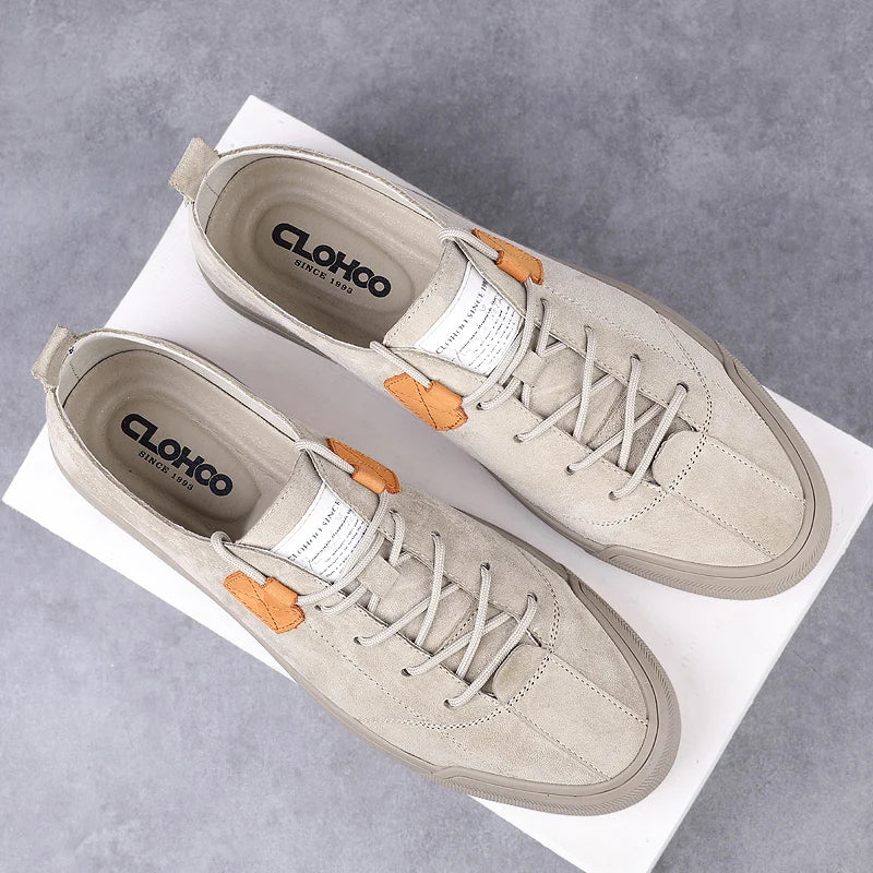 Men Sneakers lace up Luxury Design Spirng autumn Casual Shoes Comfortable Flats Casual Shoes for Men Breathable Mens Shoes