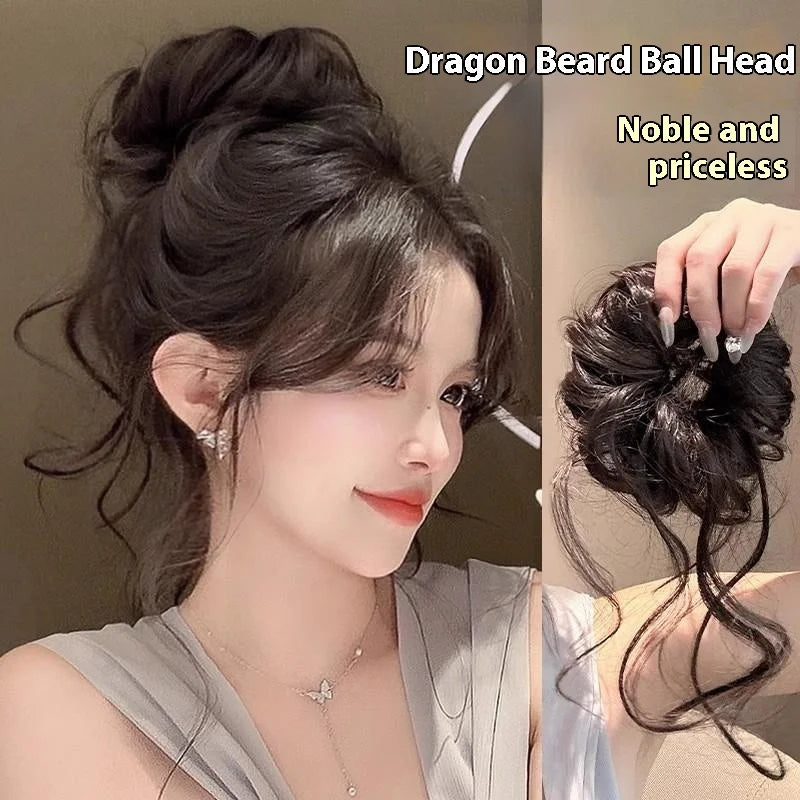Unique Hair Holders; Packs of Synthetic Volumized Hair Buns; Women's Low Bun Accessories; Hair extensions and Wigs.