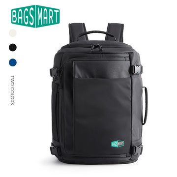 BAGSMART Anti-Theft Travel Backpack — 15.6" Waterproof, Expandable, Large Capacity Business Bag