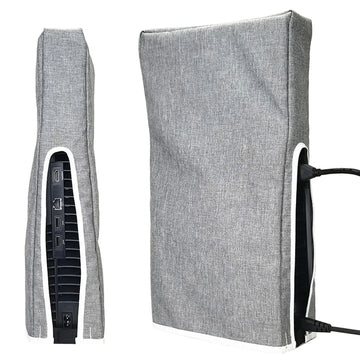 Vertical Dust Cover Anti-scratch Dust Guard Dustproof Cover 1680D Oxford Cloth for PS5 Pro 2024 Console Digital and Disc Edition