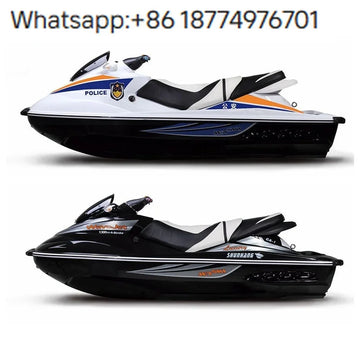 1300cc Fiberglass Jet Ski Watercraft — 3-Seat, 50 km/h, Entertainment & Rescue