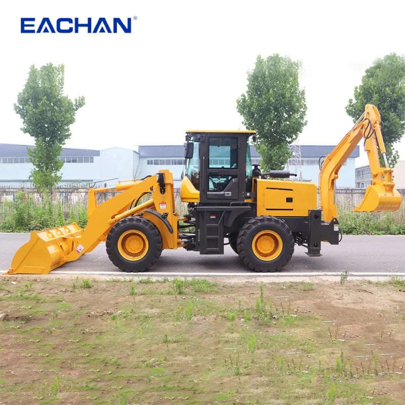 SDYC 4WD Diesel Wheel Backhoe Loader — 100HP Yunnei, CE/EPA/Euro 5