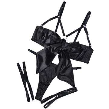 H-Women's Sexy Lingerie Set Exotic Sensual Sleepwear Panties Suit Adult Costume Sexy Underwear for Romantic Evening