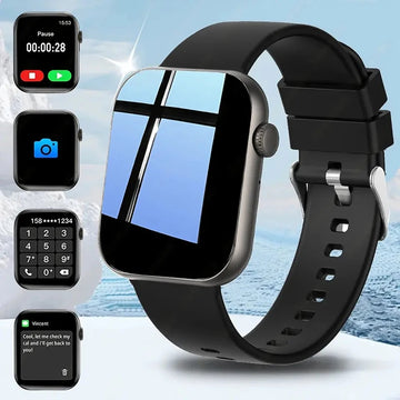 Original New Smartwatch 100+ Sports Mode Health Monitor BT Call Waterproof Smart Watches for Man Woman Android Phone Luxury 2026