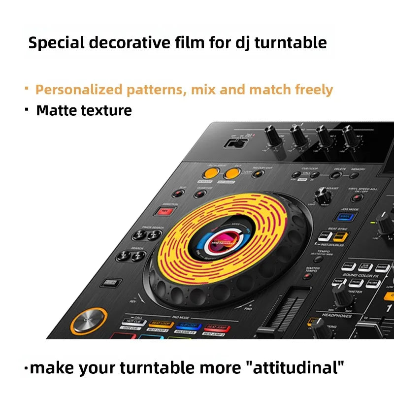 Suitable for Pioneer DDJ-800/RX3/SR2/RX Controller DJ Turntable Film Personalized