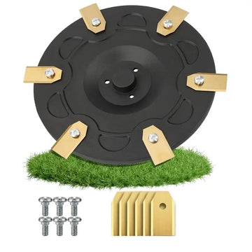 BAAJ-Cutting Disc Set For Navimow For Segway Robotic Lawnmower I108E& I110N Knife Plate+ 12 Blades For Navimow I105E