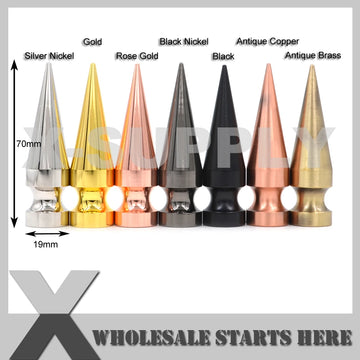 19x70mm Giant Tree Screw Back Spike Stud,Choker Spike,For Leather Craft,Dog Collar,Belt,Jacket,Jean,Shoes,Punk Spike Decorations
