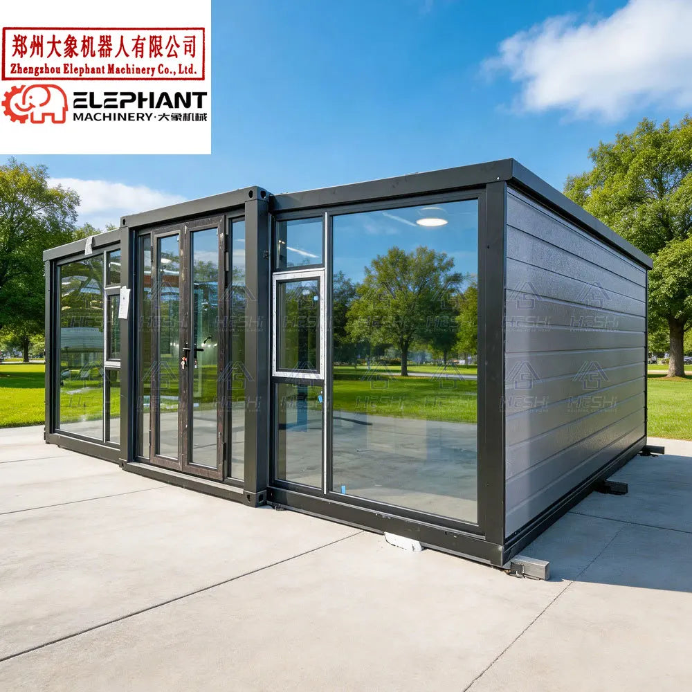 AU Standard Galvanized Steel Structure for Residential Use and Prefabricated Modular Expandable Container House