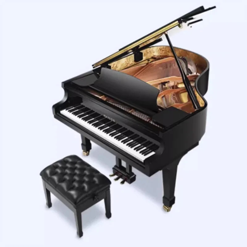 Hailun  HG178 Medium-sized Concert Performance Piano in Black Is a Durable and Elegant Piano Suitable for Music Lovers