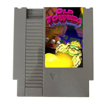 Old Towers Game Cartridge For  8 Bit Video Game Consoles