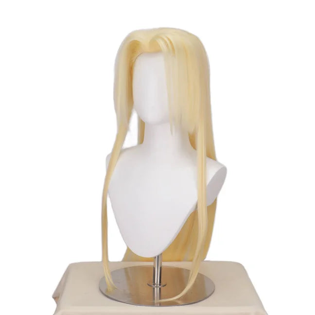 Mandyy Cosplay Wig Game Women Long 60cm Golden Hair Mandyy Cosplay Heat Resistant Hair Wigs