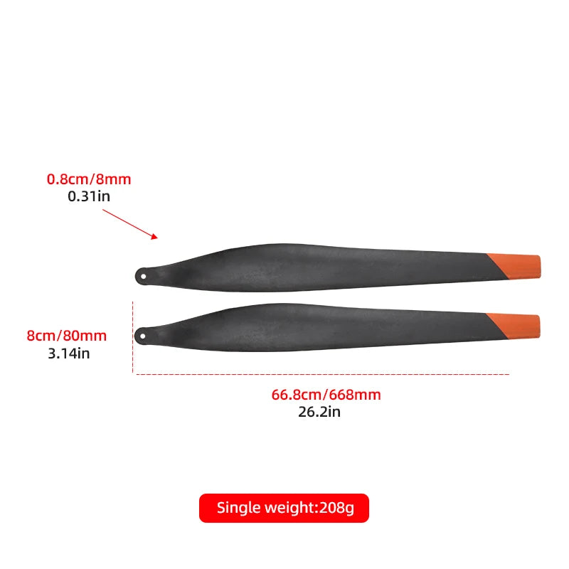 Folding Propeller for DJI T40/T50/T20P Drone Carbon Fiber Plastic Mix 5413/5415 CW CCW Agricultural Drone Accessories