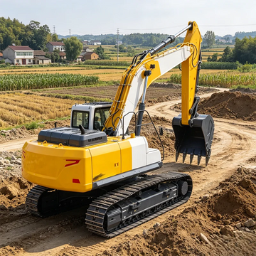 Large Heavy Duty Hydraulic Crawler Excavator Construction Digger for Mining Earthmoving Projects