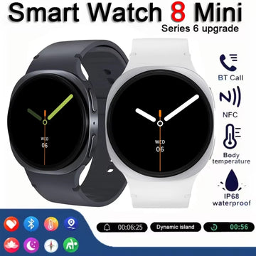 Smart Watch GPS Track Smart Watches For Men Women Sport Heart Rate Bluetooth Call NFC IP68 Waterproof Compass Smartwatch 8 Mini