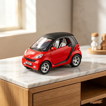 1:32 Mini Version Smart Alloy Children's Toy Car Boy Cute Car Model With Simulated Sound and Light, Door Opening