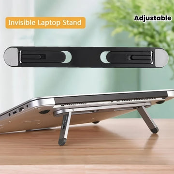 Portable Foldable Adjustable Laptop Stand — Durable PP Material