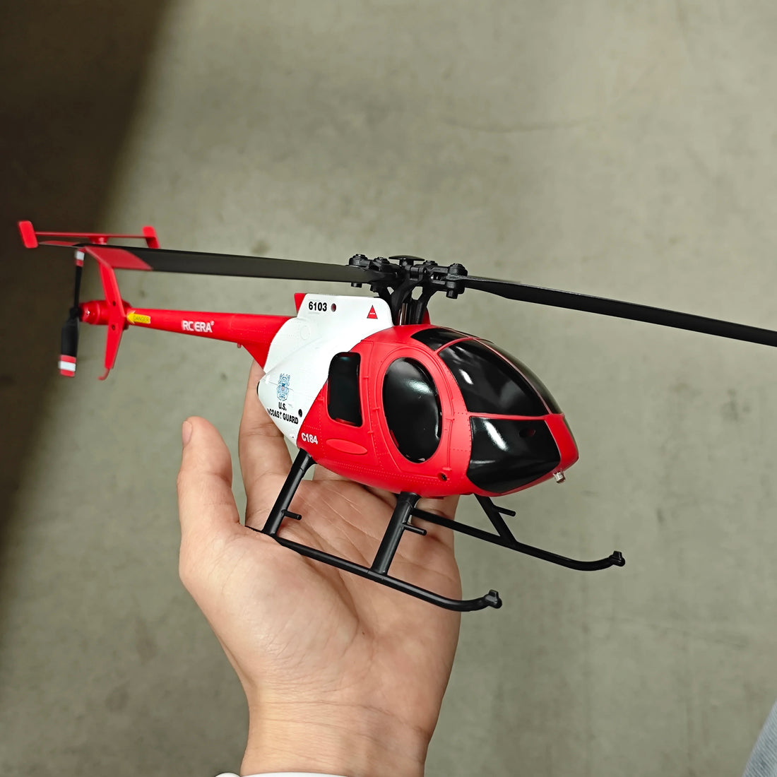 RC ERA C184 RC Helicopter 4CH 1/48 One Key Reverse Flight Optical Flow Positioning Aircraft